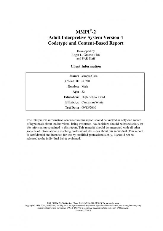 picture Mmpi Test Pdf 97191 | Aisv4 Content And Codetype