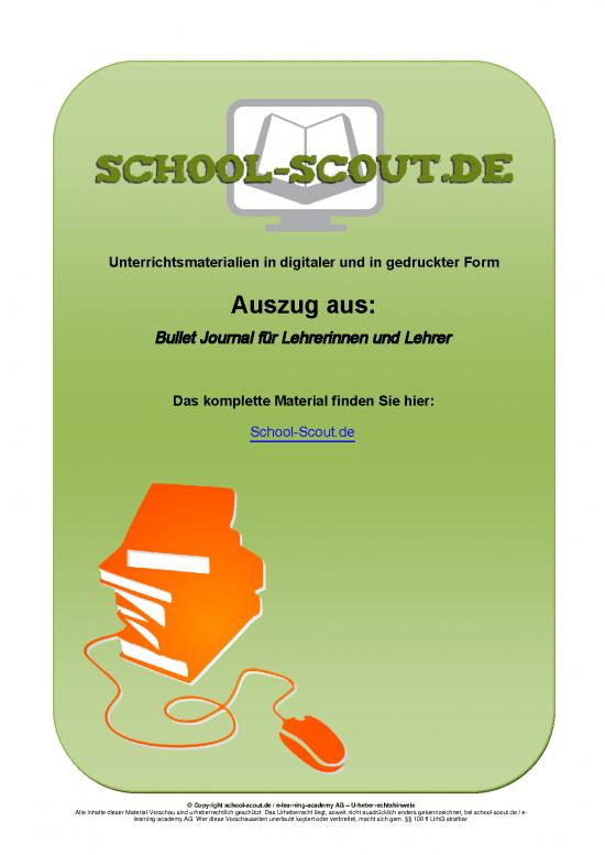picture_Journal Pdf 98149 | Bullet Journal Fuer Lehrerinnen Und Lehrer