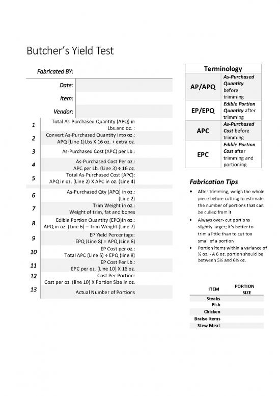 picture_Epq Test Pdf 97334 | Butchers Yield Revised Feb 2019