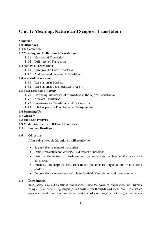 picture_Therapeutic Exercises Pdf 98715 | Cit 01 Unit 01 Meaning, Nature And Scope Of Translation