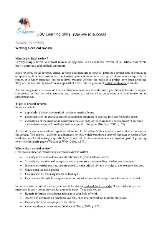 picture1_Example Of Article Review Pdf 97483 | Criticalreview
