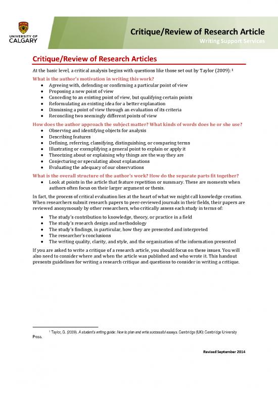 picture1_Example Of Article Review Pdf 98191 | Critique Or Reviews Of Research Articles Academic Genre