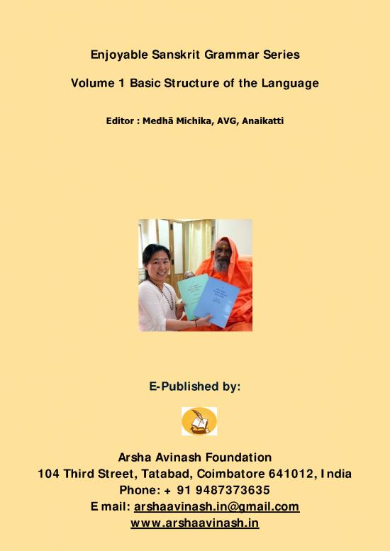 picture Language Pdf 98575 | Deva Gokulamsanskritgrammar1basicstructure