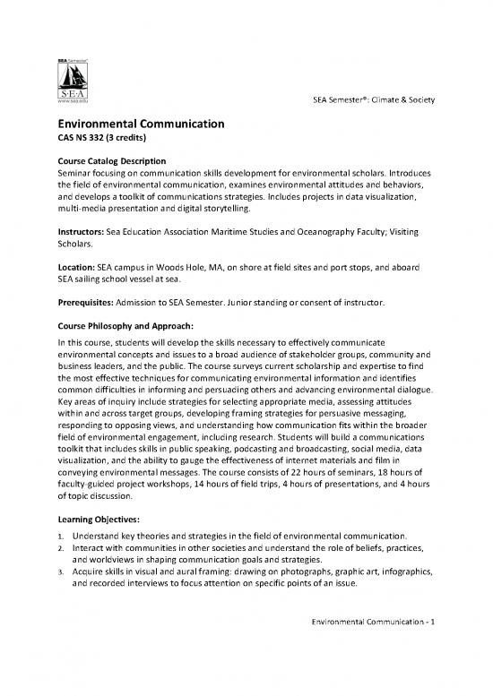 picture Environmental Communication Pdf 97816 | Environmental Communication