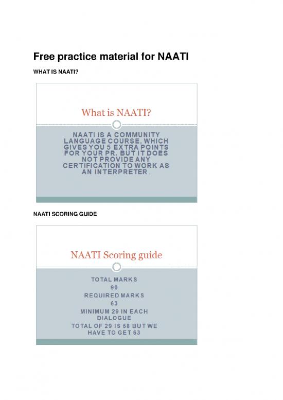 picture Hindi Vocabulary Pdf 99456 | Free Practice Material For Naati Hindi