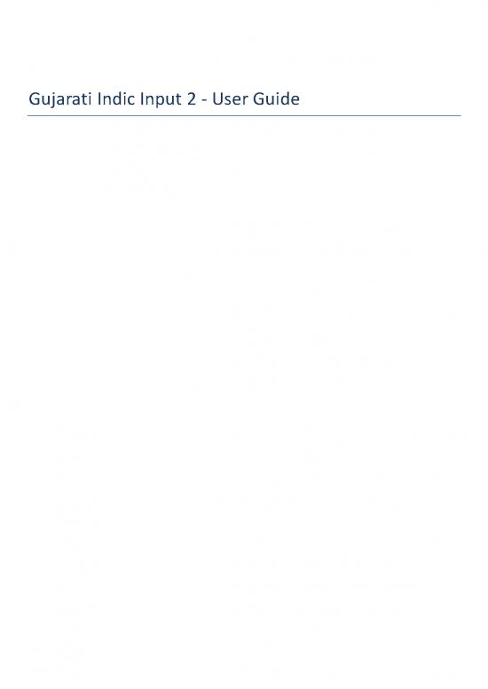 picture_Language Pdf 99179 | Gujarati Indic Input 2 User Guide