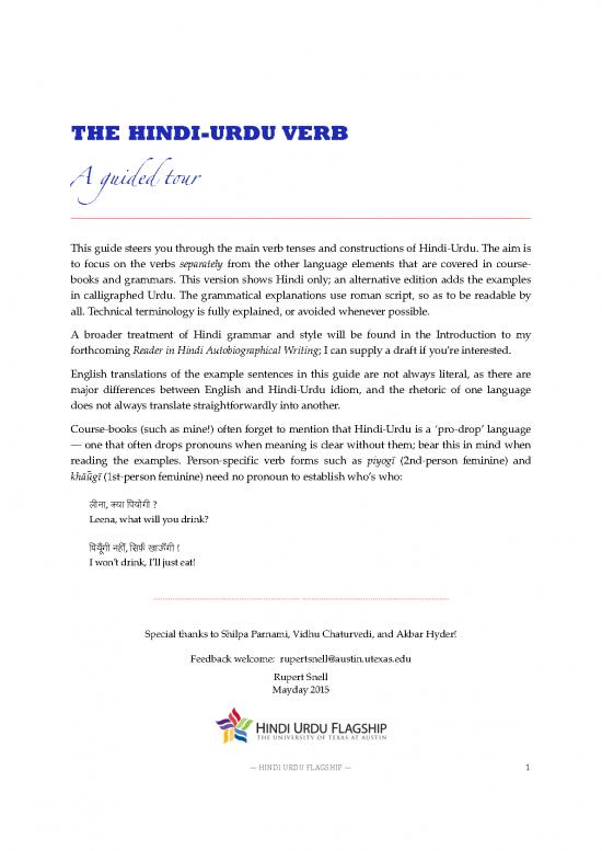 picture Language Pdf 98754 | Hu Verb