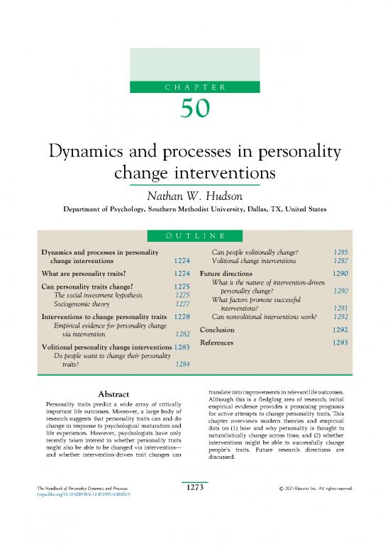 picture Personality Pdf 97148 | Hudson, 2021a