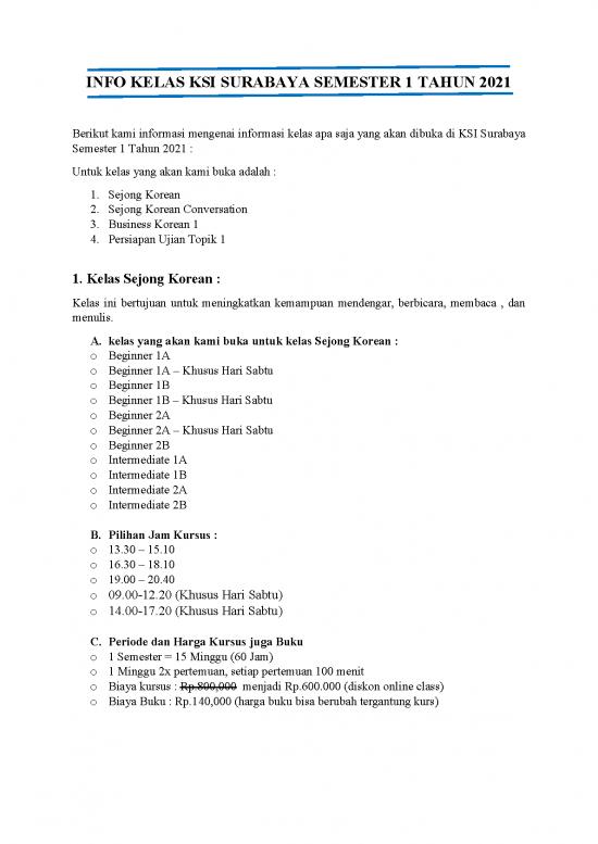 picture_Korean Pdf 99388 | Info Kelas Semester 1 Tahun 2021   Revisi 1