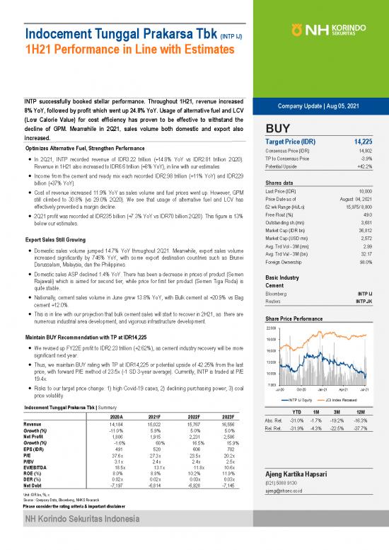 picture_Intp Pdf 97159 | Intp 1h21 Performance In Line With Estimates 20210805 Nhks Company Report English