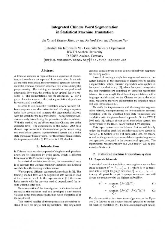 picture1_Integrated Chinese Pdf 99496 | Iwslt 18