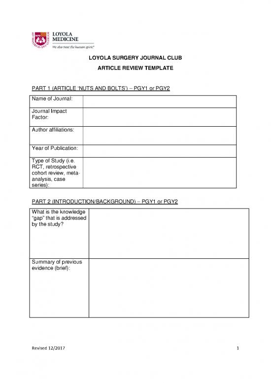 picture Journal Pdf 97697 | Journal Club Template