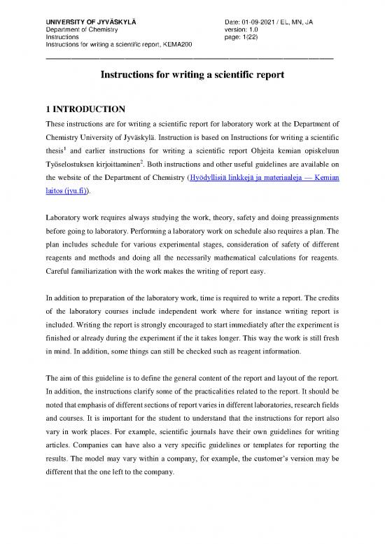 picture Scientific Report Example Pdf 98062 | Kema200reportinstructions