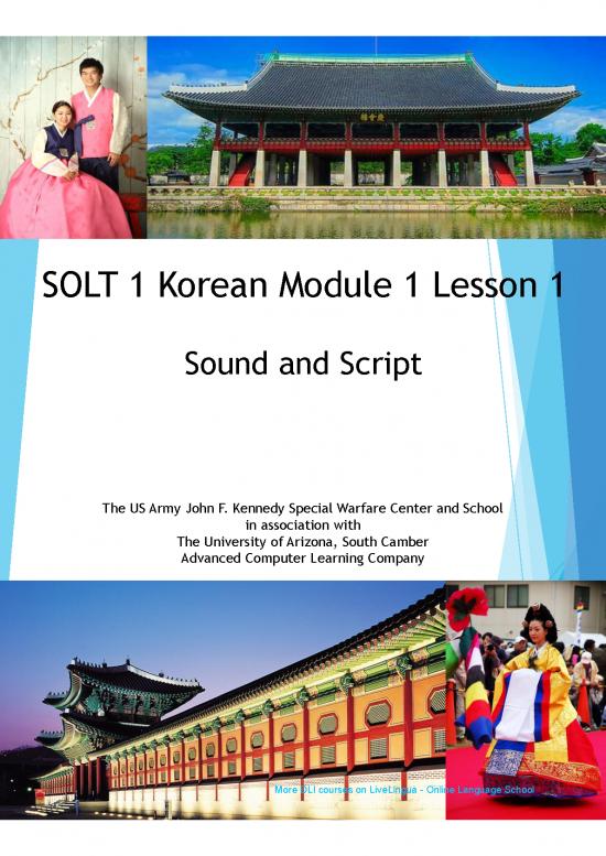 picture_Language Pdf 99162 | Korean Solt1 Module1 Lesson1