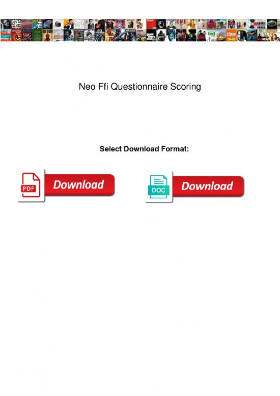 picture_Neo Ffi Questionnaire Pdf 97170 | Neo Ffi Questionnaire Scoring