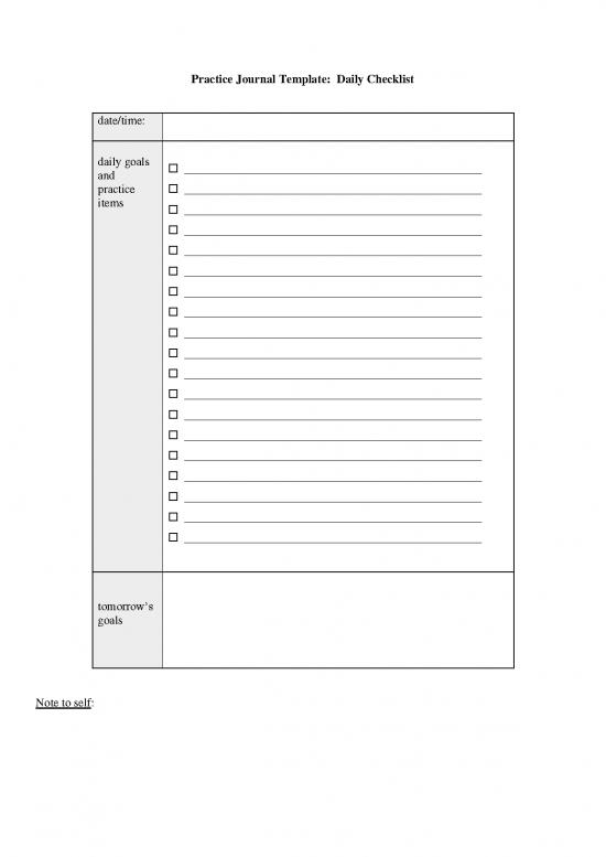 picture1_Journal Pdf 97603 | Organized Practice Daily Checklist