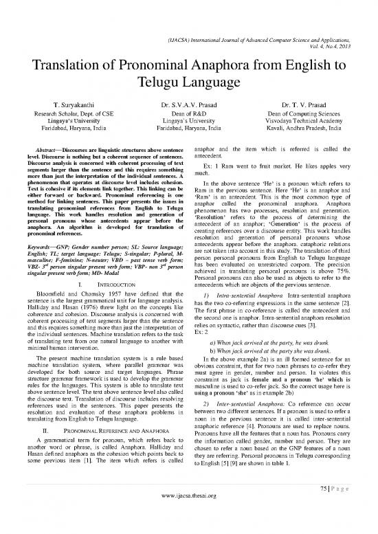 picture1_Language Pdf 98867 | Paper 13 Translation Of Pronominal Anaphora From English To Telugu Language