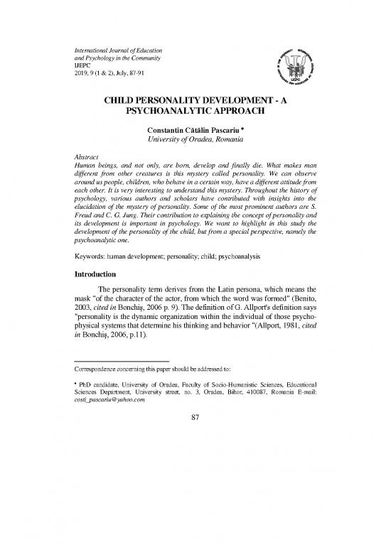 picture_Personality Pdf 97126 | Pascariu Ijepc 2019 1 2 87 91