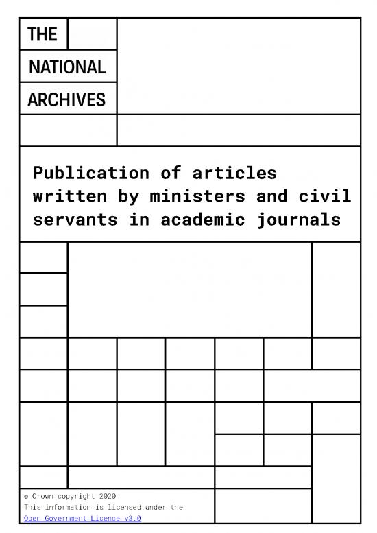 picture Academic Articles Pdf 97484 | Publication Of Articles Written By Ministers And Civil Servants Pdf Final