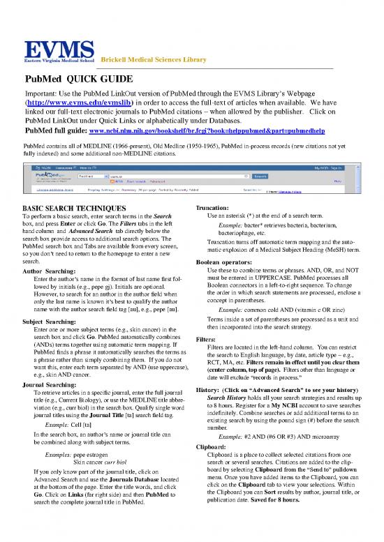 picture Pubmed Journals Pdf 97973 | Pubmed Quick Guide 2013