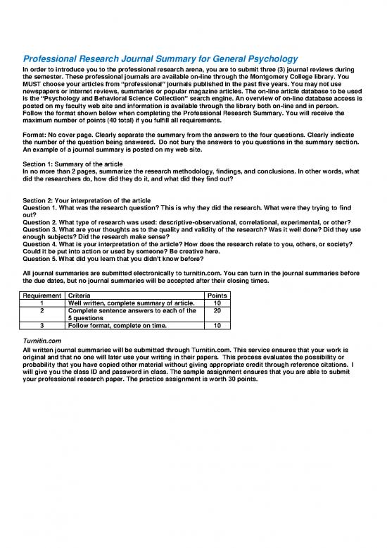 picture Journal Pdf 98075 | Research Journal Summary Guidelines 2301 Fa11
