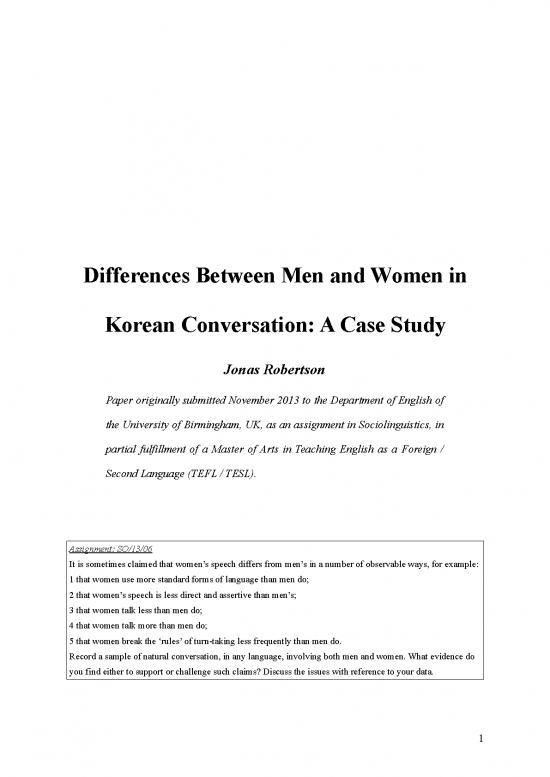 picture1_Language Pdf 98973 | Robertson2013(differencesbetweenmenandwomeninkoreanconversation)