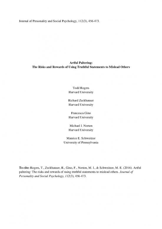 picture_Personality Pdf 97814 | Rogers Et A Artful Paltering
