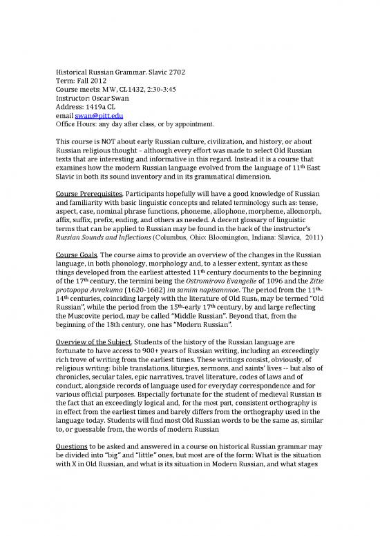 picture Language Pdf 99258 | Russ2702historicalrussiangrammar