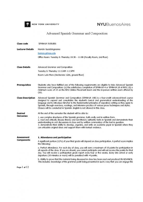picture Language Pdf 99199 | Syl Buenosaires Span Uab01 Guastalegnanne Spring Sample Syllabus(pdf)