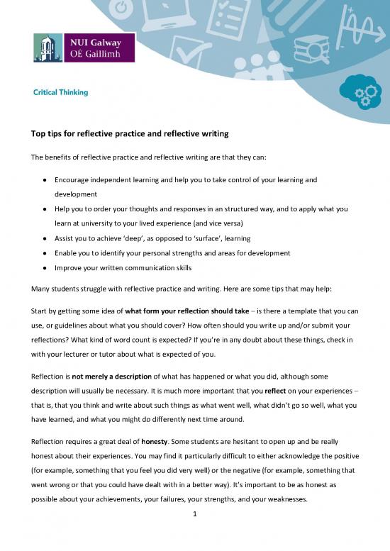 picture_Therapeutic Communication Pdf 98105 | Top Tips For Reflective Practice And Writing