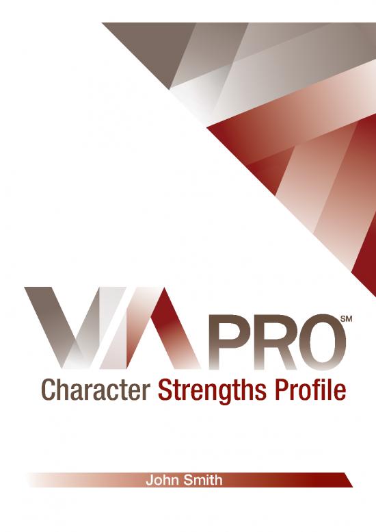 picture Via Character Strengths Pdf 97394 | Via Pro Report