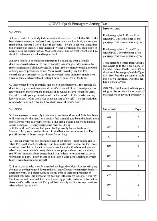 picture1_Enneagram Test Pdf 97423 | Week2 Enneagram Worksheet1