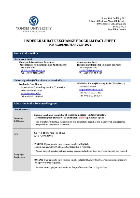 picture_Theoretical Orientation Pdf 99346 | Yonsei Undergraduate Fact Sheet 2020 21