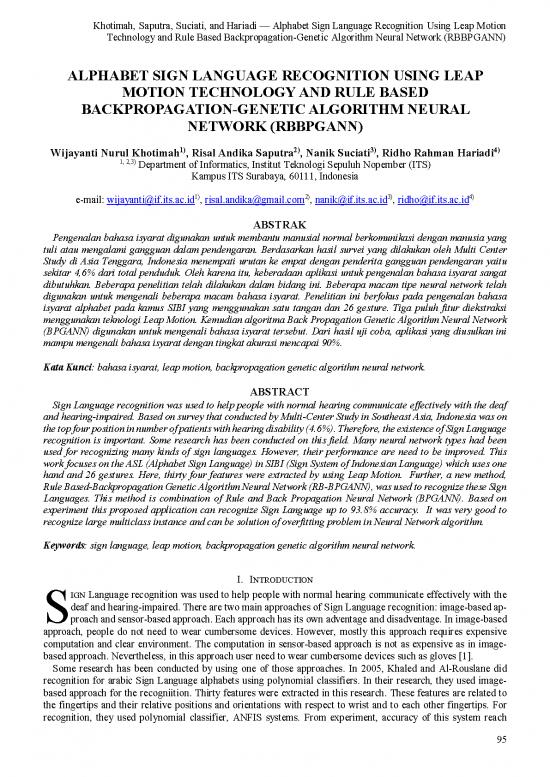 picture Language Pdf 101955 | 144842 En Alphabet Sign Language Recognition Using