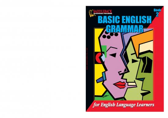 picture Language Pdf 100867 | Basic English Grammar Book 2