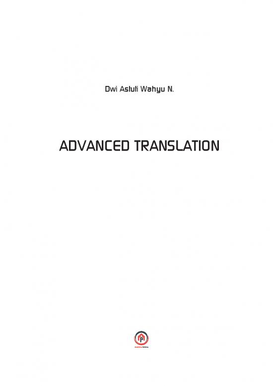 picture_Book Advanced Translation