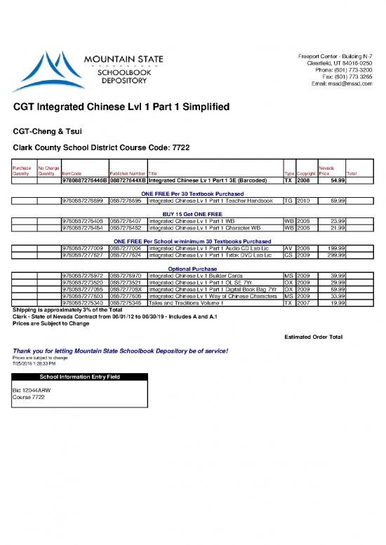 picture1_Integrated Chinese Pdf 99566 | Ccsd Integrated Chinese Lvl 1 Part 1 Simplified