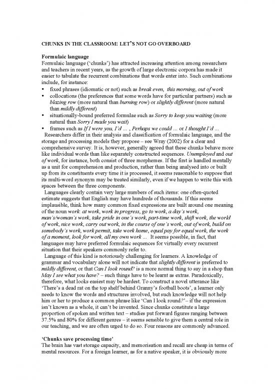 picture Language Pdf 101963 | Chunks In The Classroom