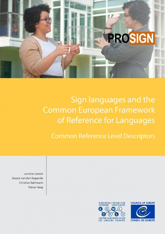 picture Language Pdf 101430 | Common Reference Level Descriptors En