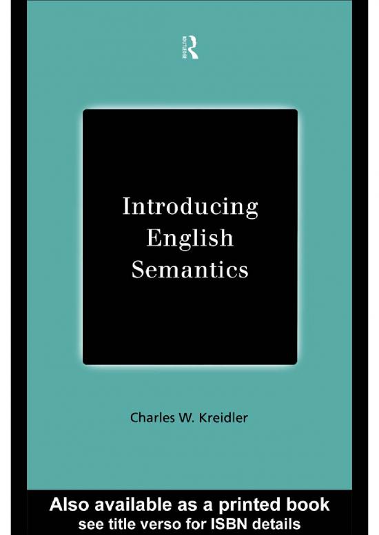 picture_Language Pdf 101077 | English Semantics Kreidler