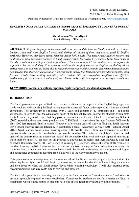 picture Language Pdf 101424 | English Vocabulary Uptake By Saudi Arabic Speaking Students At Public Schools