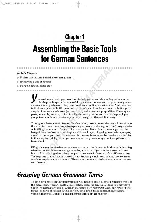picture German Grammar Pdf 100707 | Excerpt