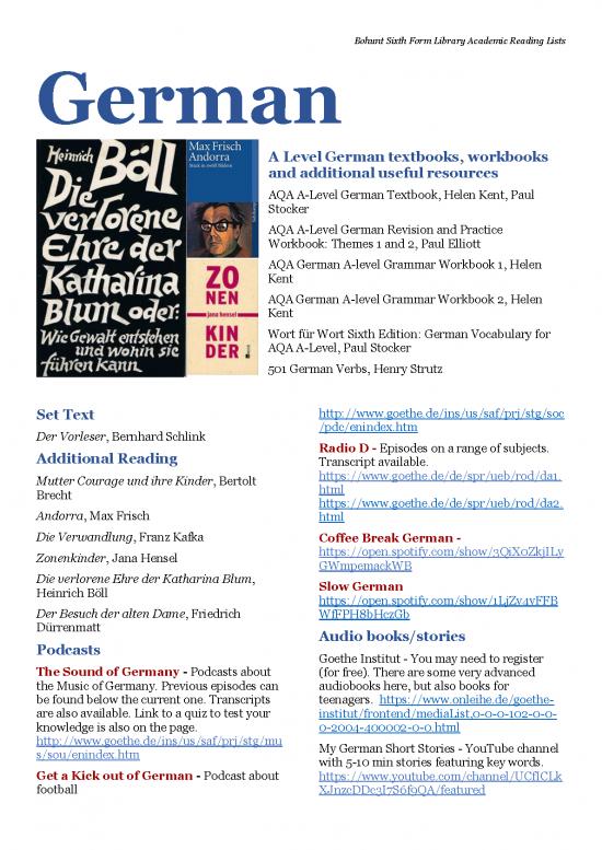 picture_German Grammar Pdf 101272 | German Reading List