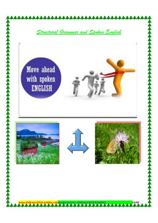 picture Language Pdf 100923 | Grammar And Spoken English