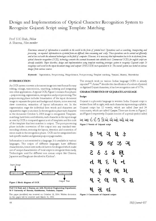 picture Processing Pdf 100402 | Gujarati Character Recognition