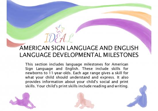 picture_Language Pdf 101654 | Ideal Language Milestones English American Sign Language