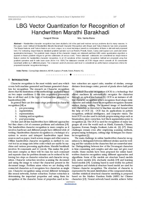 picture_Barakhadi In Marathi Pdf 101633 | Lbg Vector Quantization For Recognition Of Handwritten Marathi Barakhadi