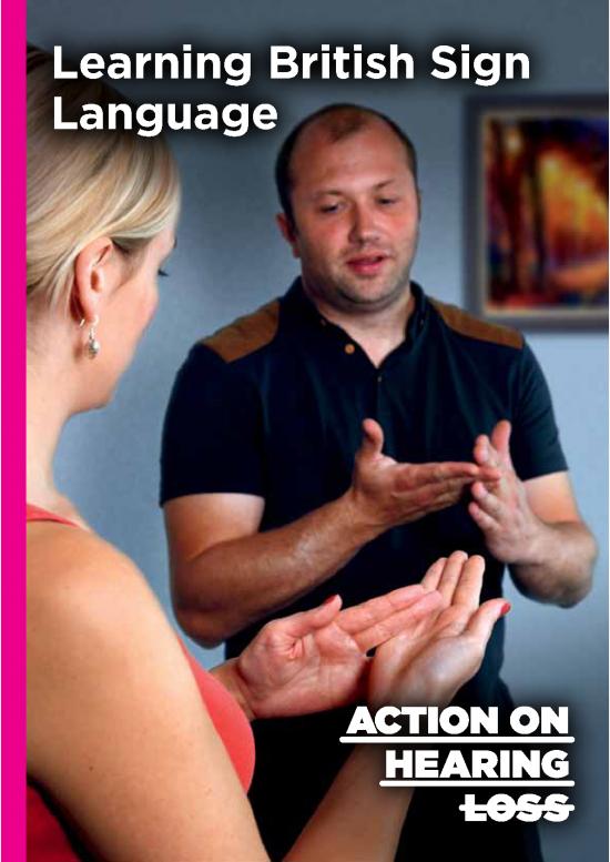 picture Language Pdf 101276 | Learning British Sign Language
