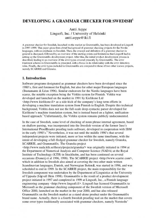 picture1_Swedish Grammar Pdf 99982 | Nodalida 99