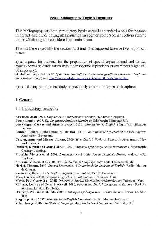 picture_Linguistics Pdf 101457 | Select Bibliography Version 0115